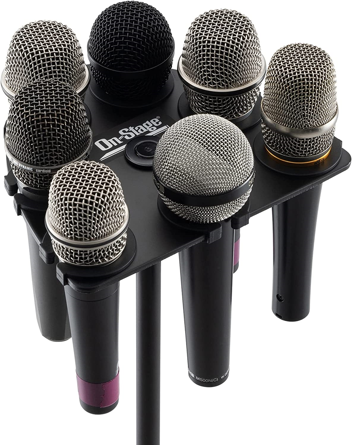 OnStage MSA2700 MultiMic Holder (Microphone Organizer and Display for