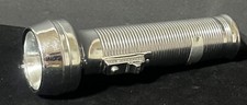 Vintage Rayovac Sportsman Premium Grade Metal Flashlight Made in USA - 1950's