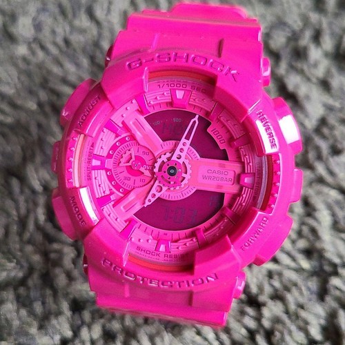 CASIO Gショック 【生産終了】 ハイパーカラーズ ピンク GA-110B
