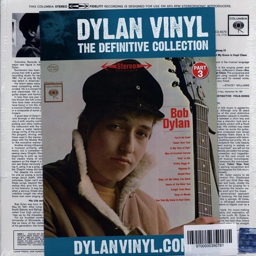 BOB DYLAN (Includes Bonus Magazine)  Import 180 gram *NEW* Vinyl LP Album