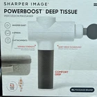Sharper Image - Powerboost Deep Tissue Percussion Massager  1016109 NEW