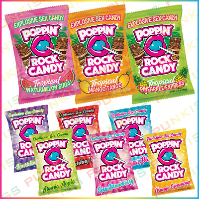 Poppin' Rock Oral Sex Candy Edible & Flavored Explosive Deep Throat BJ Couples