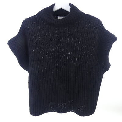 SASSY CLASSY sweater pullover knit knit black size S / M