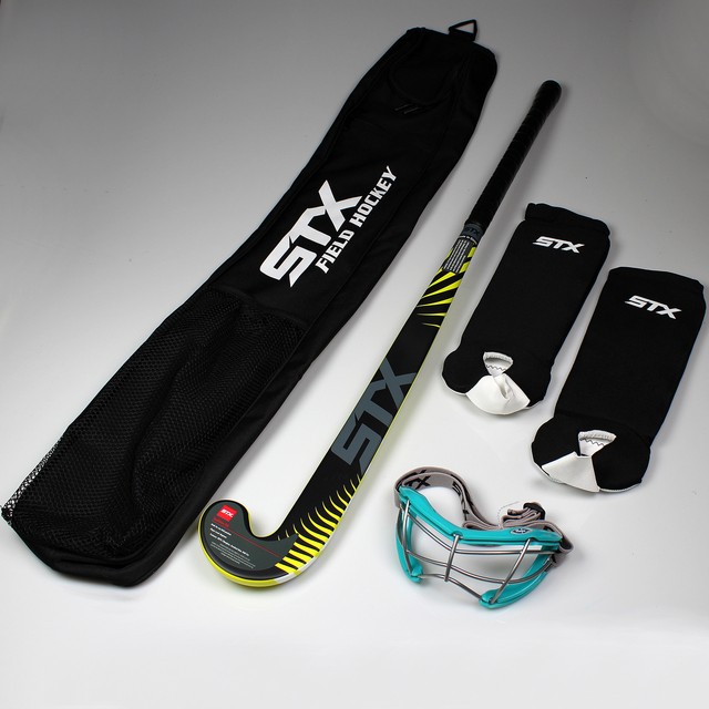 STX Stallion 50 Junior Jr Field Hockey Starter Package Black (NEW