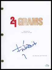 Alejandro Gonzalez Inarritu "21 Grams" AUTOGRAPH Signed Script Screenplay ACOA