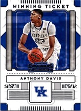 2020 Panini Contenders Draft Picks #11 Anthony Davis Winning Tickets
