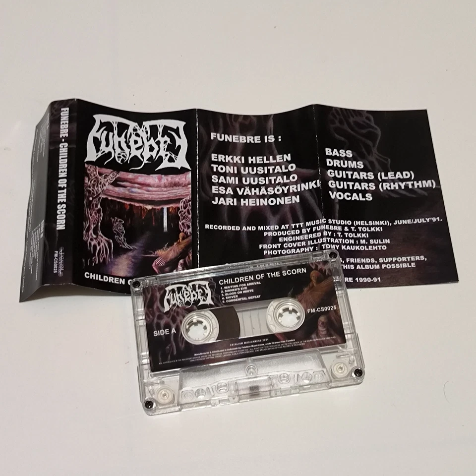 Funebre – Children Of The Scorn  - official indonesia tapes 2021 - Image 3 of 4
