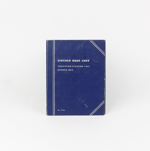 1941-1965 Lincoln Head Cent Whitman Coin Album Number Two (75 Coins)