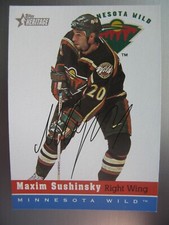 2000-01 Topps Heritage Maxim Sushinsky #131 Minnesota Wild