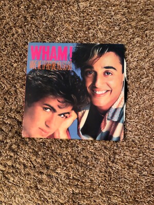 Wham Wake Me Up Before You Go-Go 12'' single vinyl record