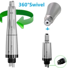 Vakker Dental Hygiene Prophy Handpiece Air Motor &4:1 Straight Nose Cone