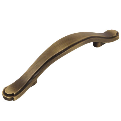 Cosmas Cabinet Hardware Brushed Antique Brass Handle Pulls #8816BAB