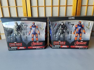 Details About Marvel Legends Target Exclusive 2 Lot Civil War Machine And Iron Man Mark 27