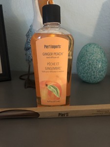 diffuser ginger peach oil pier imports concentrated reed refill oz