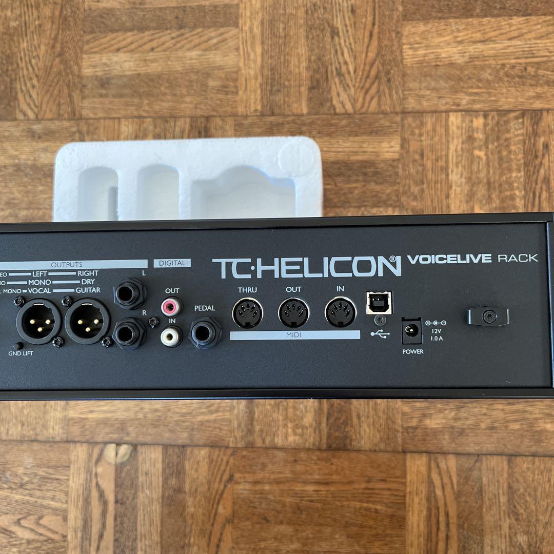 TC-Helicon VoiceLive Rack Vocal Effects Processor Live Performance