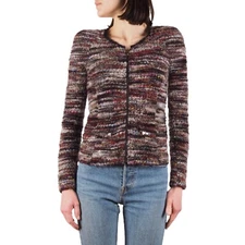 Isabel Marant Etoile Women's Wool Alpaca Blend Knit Zip Jacket Size FR 38 / US 4