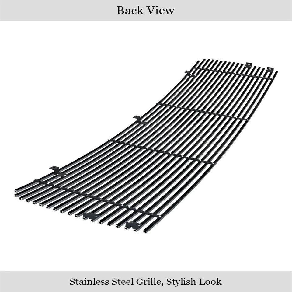 Inserto de rejilla de billet negro para Chevy Kodiak C4500/C5500/C6500 2003-2009 Foto 3 de 4