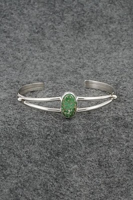 Turquoise & Sterling Silver Bracelet - Rosemary Saunders