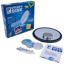 Toysmith Euler  s Disk Desk Toys Office Adults - Create Hypnotic Light Refr