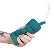 TUSHY Travel Bidet: Collapsible Expandable for Discreet Takeoff Teal
