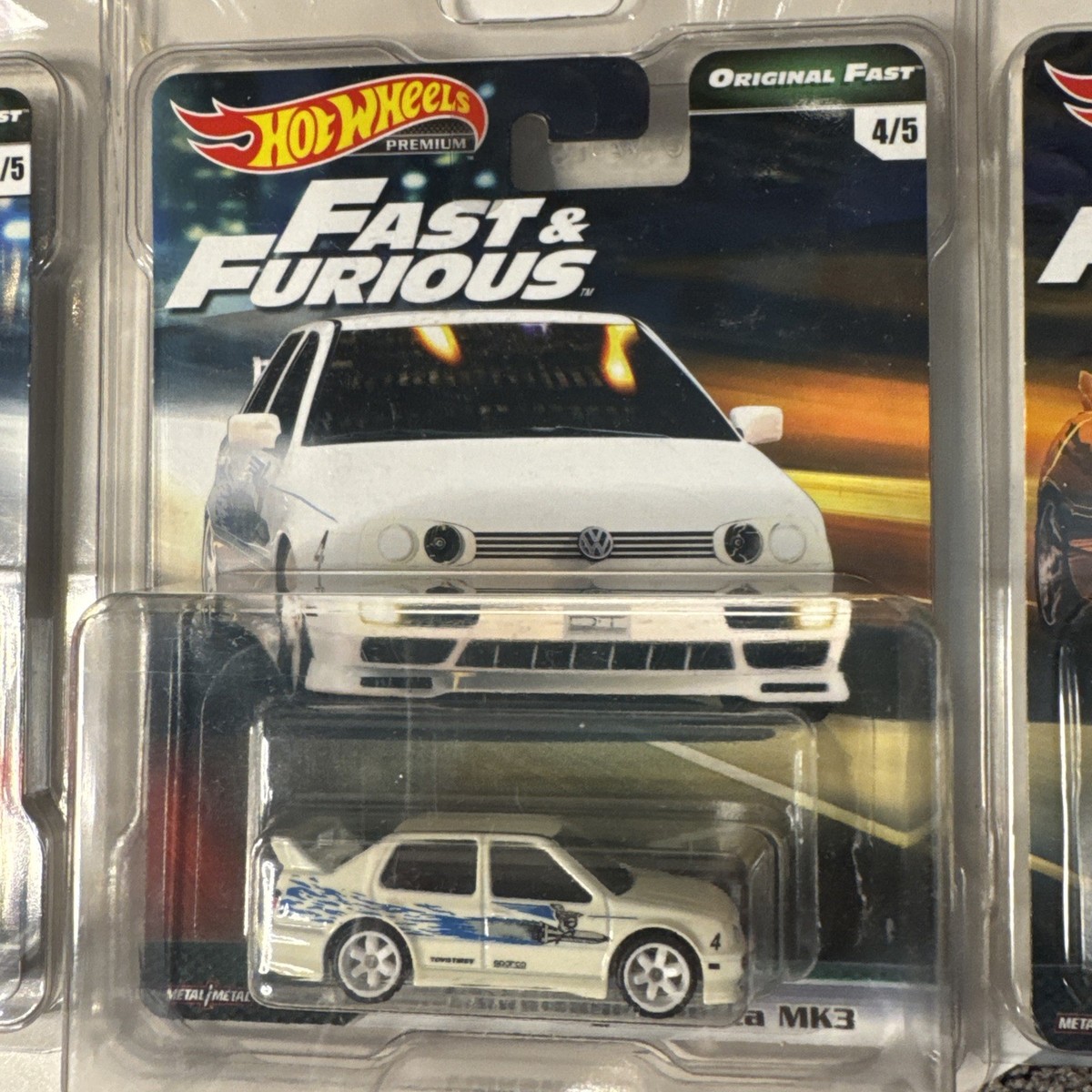 Hot Wheels Premium Fast And Furious Original Fast Complete Set Of