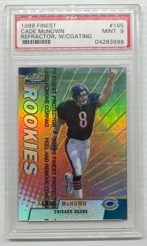 Cade McNown Finest #165 Refractor w/Coating