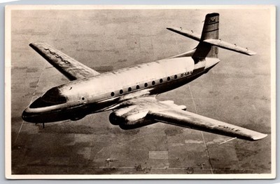 Avro Canada C102 Jetliner~Prototype Turbojet-powered Jet Airliner~1955 RPPC