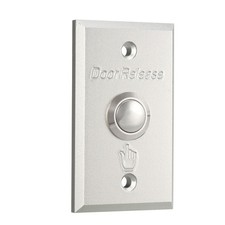 Door Release Button Push to Exit NO Switch 86x50mm 36V 3A Aluminium Alloy