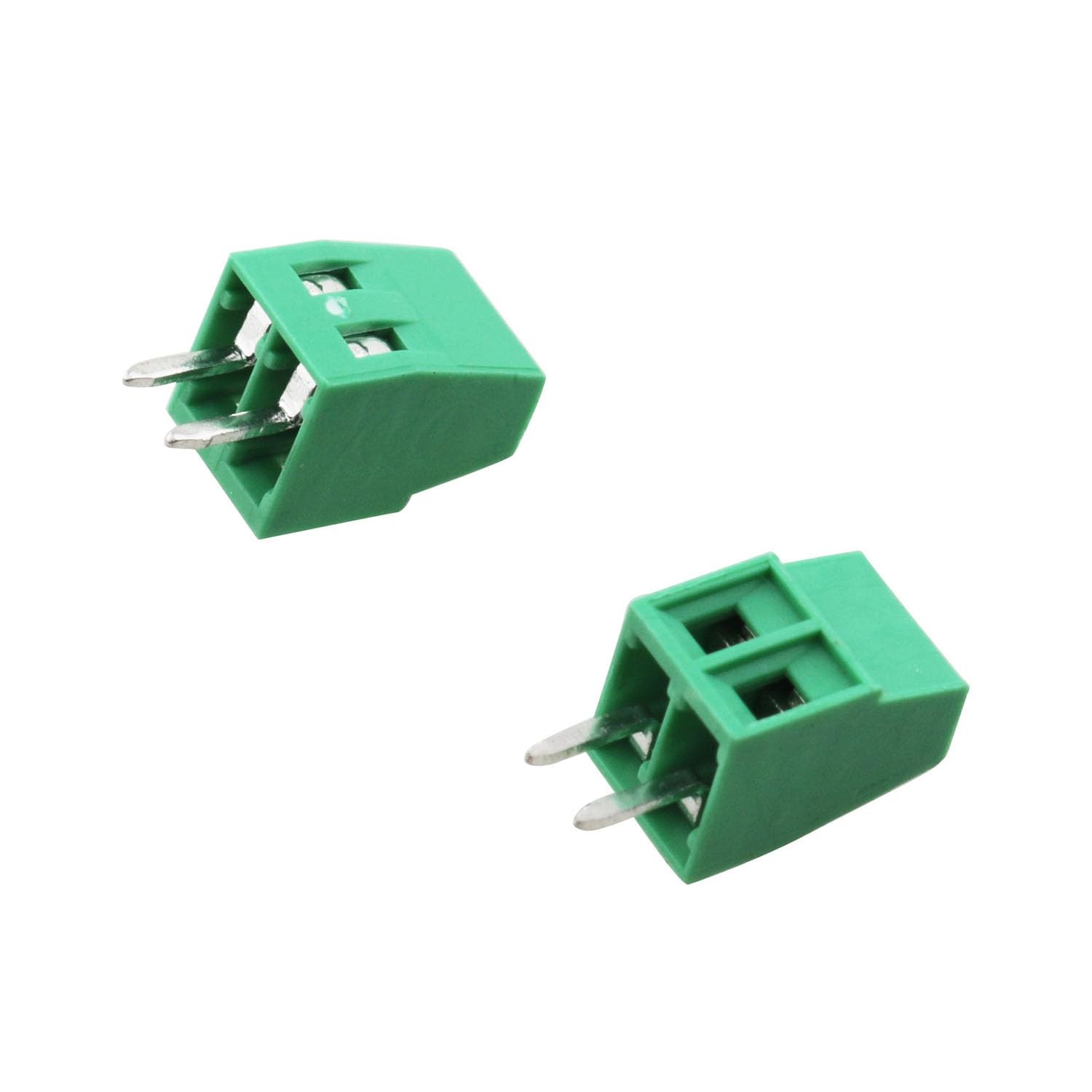 20PCS 2 Pin 2.54mm Screw Terminal Block Connector PCB Mount | eBay