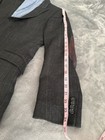 Holland Esquire Black Great Details Wool Blazer Jacket 38R Saville Uk England — photo 6