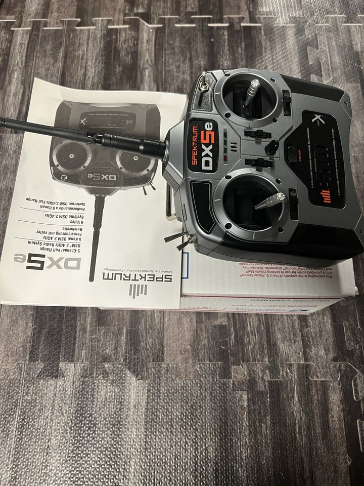 Spektrum DX5e 2.4GHz DSM 5-Channel, RC AIRPLANE, HORZION HOBBY, Radio ...