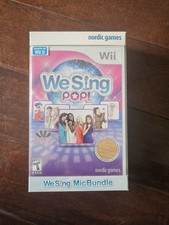 We Sing Pop Mic Bundle (Nintendo Wii, 2012)