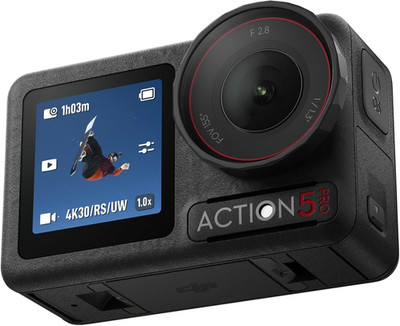 Osmo Action 5 Pro Standard Combo, Waterproof Action Camera with 1/1.3'' Sensor, 4
