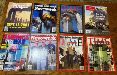 9/11 Magazine Collection, September 11, 2001