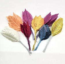 Single Leaves Multicolor Wilt Proof 140 Leaves Millinery NOS
