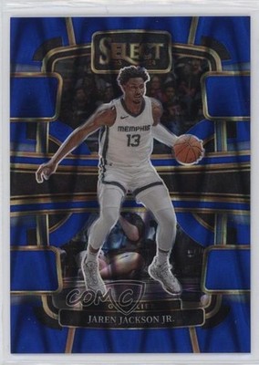 2023 Panini Select Concourse Blue Tectonic Prizm 76/99 Jaren Jackson Jr #30 0jm6