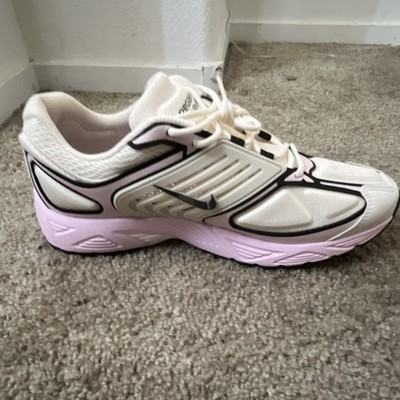 Nike Pegasus Wave Low Top Lace-Up Mesh Athletic Sneakers White Pink Black