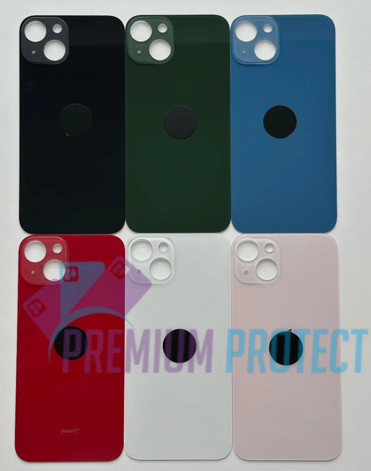 PREMIUM.PROTECT OEM Backcover Glas Rückseite Akkudeckel iPhone 13 | 13 mini Big Hole