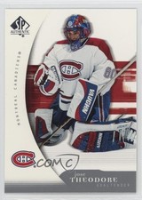 2005-06 SP Authentic Jose Theodore #51 2k3