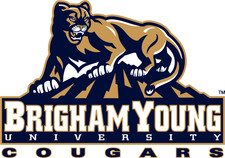 BYU Cougars 4 Inch NCAA Vinyl Die-Cut Decal Sticker Free Shipping