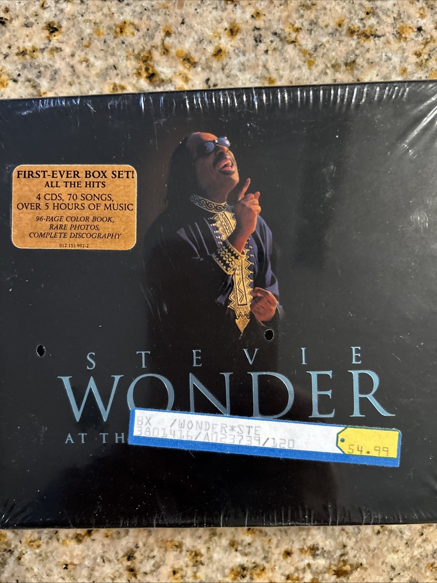 Vintage 1999 Stevie Wonder At The Close Of A Century 4 CD Box Set