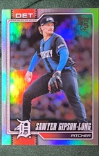 2026 Topps Series 1 - Sawyer Gipson-Long #108 Rainbow Foil