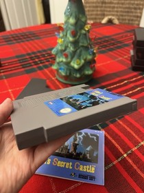 NES Milon&rsquo;s Secret Castle 1988, Tested Original Owner Cartridge/Sleeve/Manual