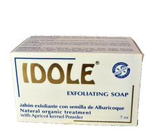 IDOLE Exfoliating Soap with Apricot kernel powde Natural Organic Treatment 7oz