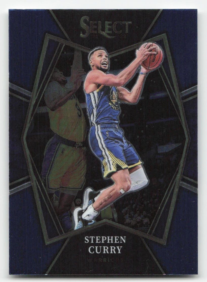 2021-22 Panini Select #121 Stephen Curry Blue (Retail Base)