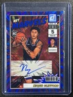 NIQUE CLIFFORD 2025-26 PANINI DONRUSS #14 NET MARVELS AUTO COSMIC RC 03/49