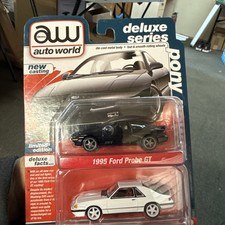 Auto World Target Excl 2 pack - 1995 Ford Probe GT  1985 Ford Mustang SVO