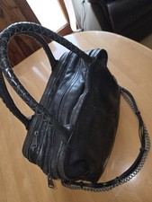 Vintage Liebeskind Berlin Damentasche  Tasche Handtasche Schwarz 