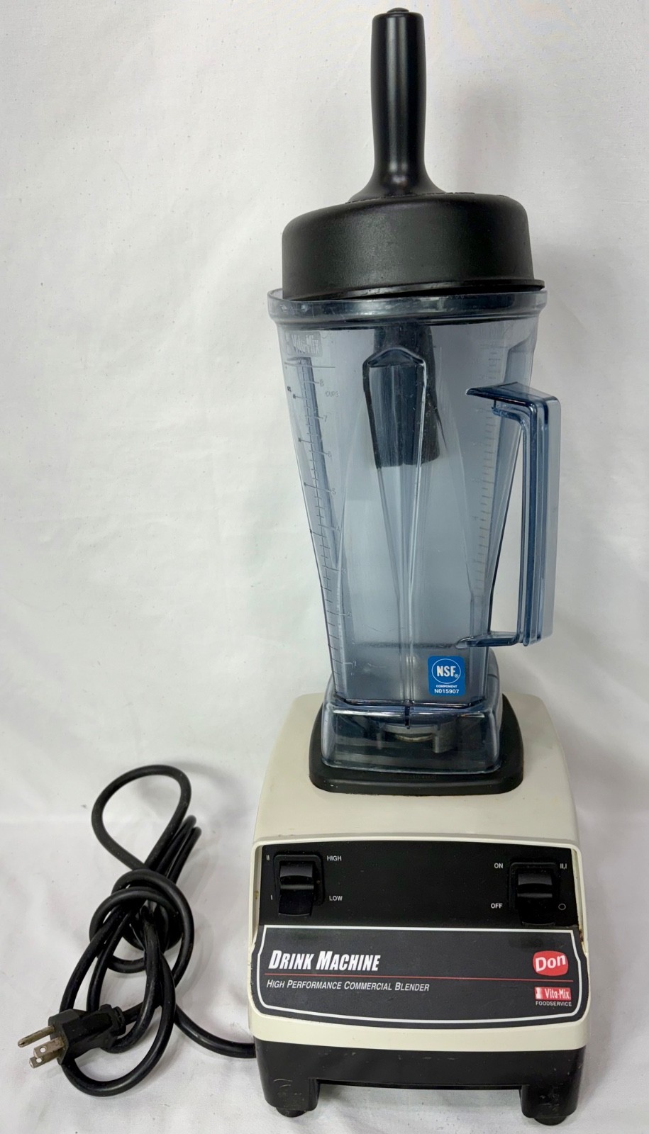 Tested Vita-Mix Drink Machine VM0100 Commercial Blender W/ Accessories
