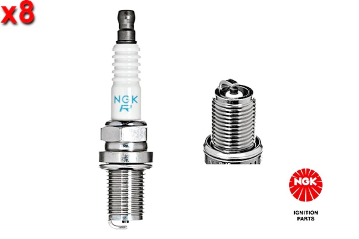 NGK 8x Spark Plug For FORD Escort III IV Fiesta 84-92 5099722